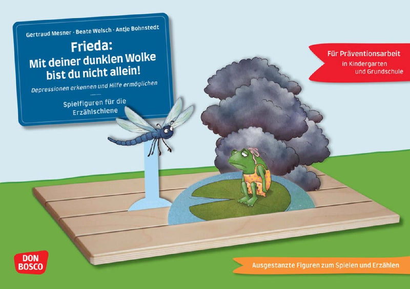 Frieda: Mit deiner dunklen Wolke bist du nicht allein! Erzählschienen-Figurenset