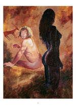 Maler und Modell (Innenansicht)