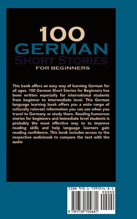 100 German Short Stories for Beginners Learn German With Stories + Audio