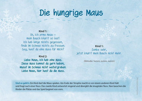 Die Kita-Jahreszeiten-Karten: 32 Spiellieder für den Winter