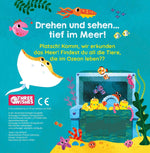 Scheibe drehen - Tiere sehen! Ozean (Rückseite)