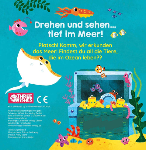 Scheibe drehen - Tiere sehen! Ozean