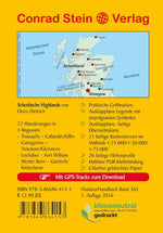 22 Wanderungen Schottische Highlands (Rückseite)