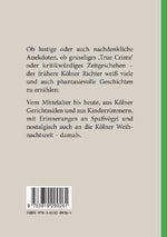 Morde, Esel, KVB (Rückseite)