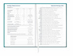 Wochen-Cheftimer A5, petrol 2027