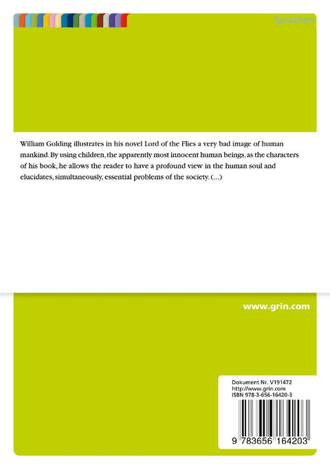 Authority and Power in Golding's "Lord of the Flies"