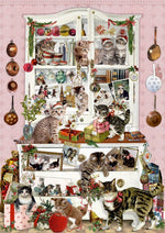 Wand-Adventskalender - Katzen im Advent (Innenansicht)