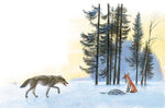Die Füchsin und der Wolf