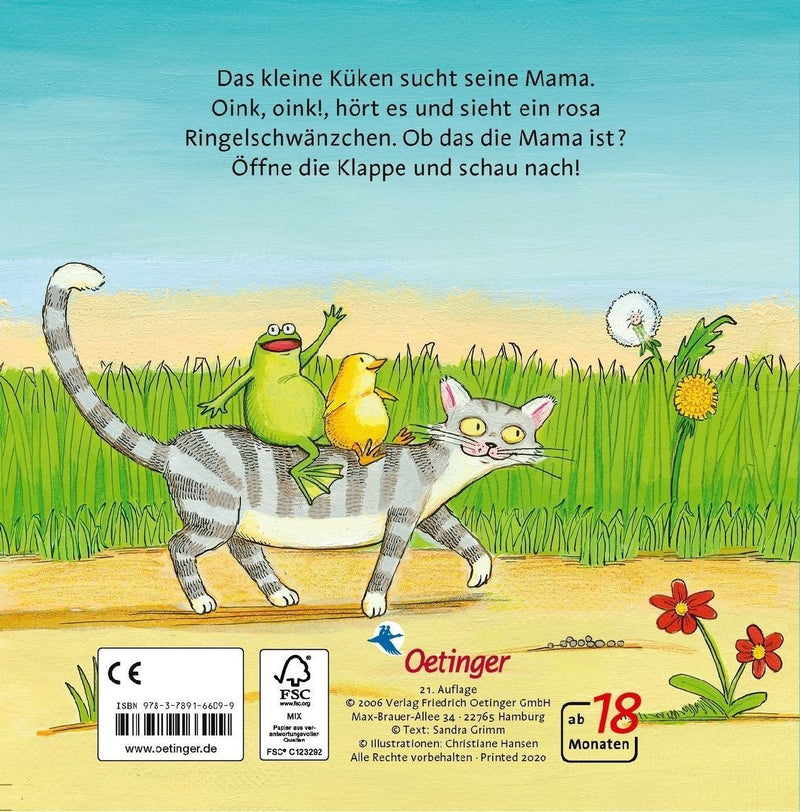 Bist du meine Mama? (Rückseite)