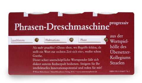 Phrasendreschmaschine