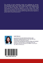 Analysis of the Security threats to Cloud Computing (Rückseite)