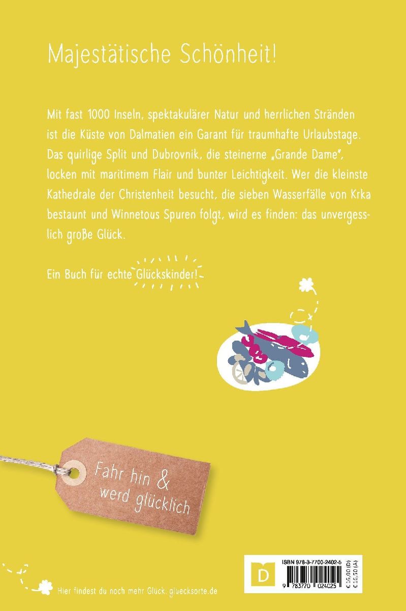 Glücksorte in Dalmatien (Rückseite)