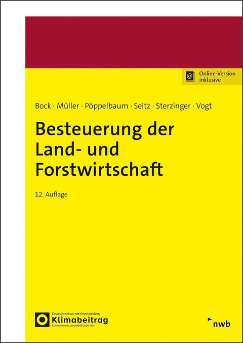 Besteuerung der Land- und Forstwirtschaft