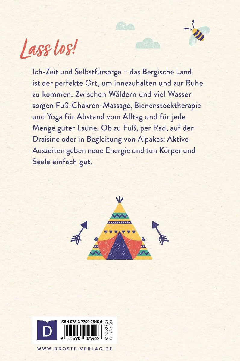 Meine Auszeiten - Bergisches Land (Rückseite)