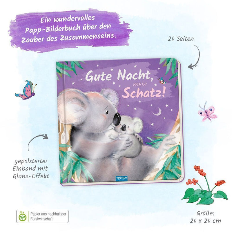 Trötsch Pappenbuch Gute Nacht, mein Schatz! (Innenansicht)