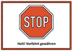 Meine Verkehrszeichen Lernkarten (Innenansicht)