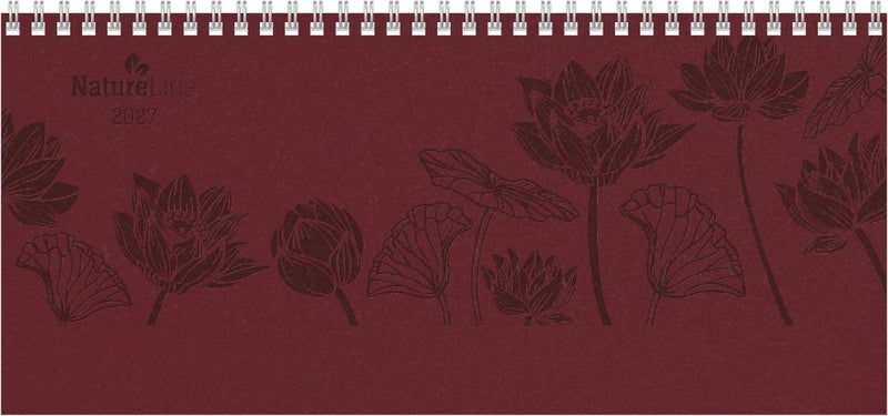 Tisch-Querkalender Flower 2027