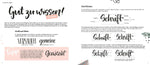 Lettering - Moderne Kalligrafie (Innenansicht)