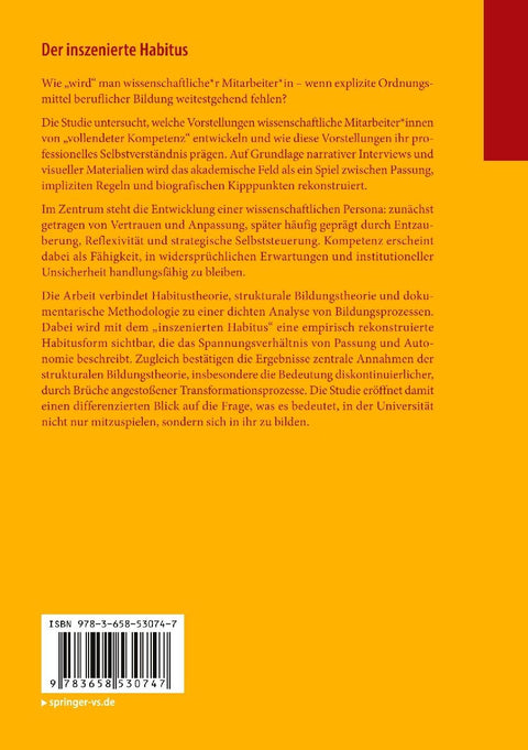 Der inszenierte Habitus