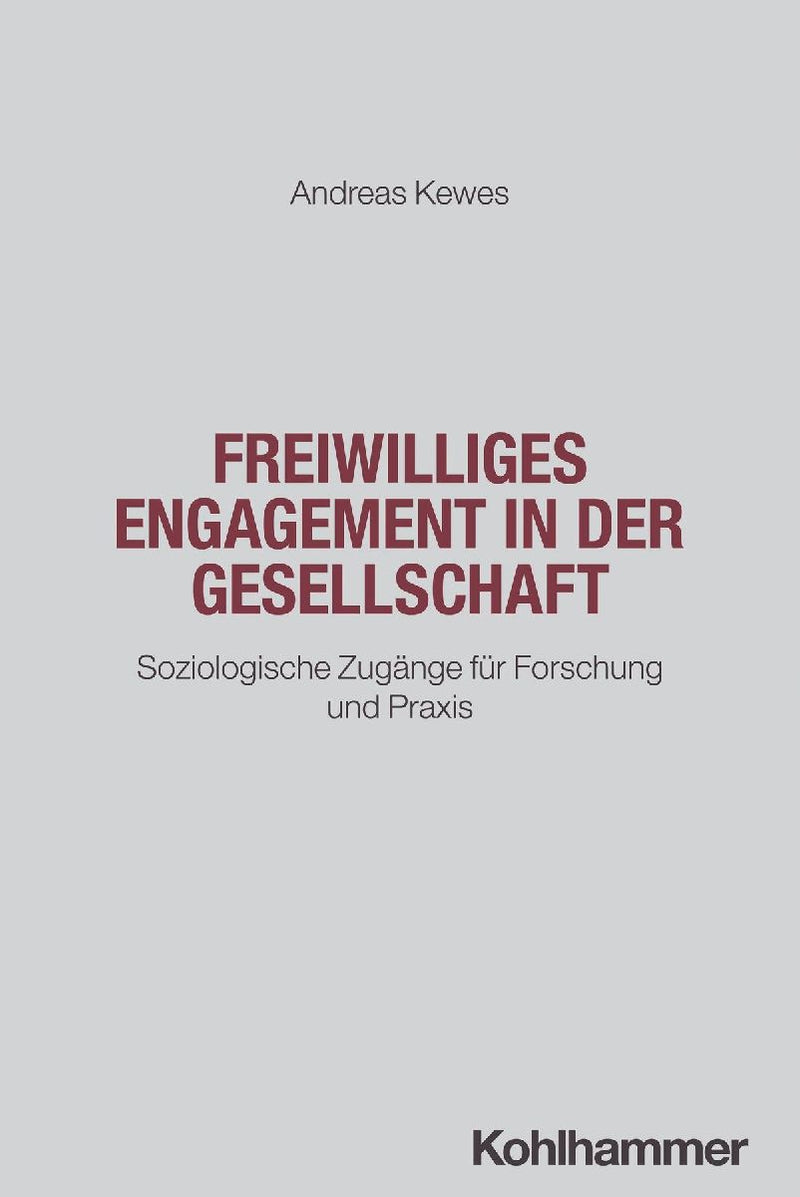 Freiwilliges Engagement in der Gesellschaft