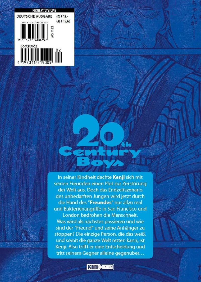 20th Century Boys: Ultimative Edition (Rückseite)