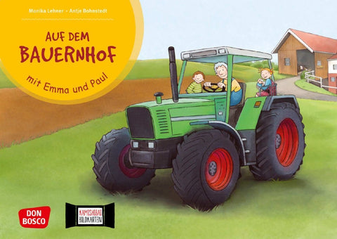 Auf dem Bauernhof mit Emma und Paul. Bildkartenset.