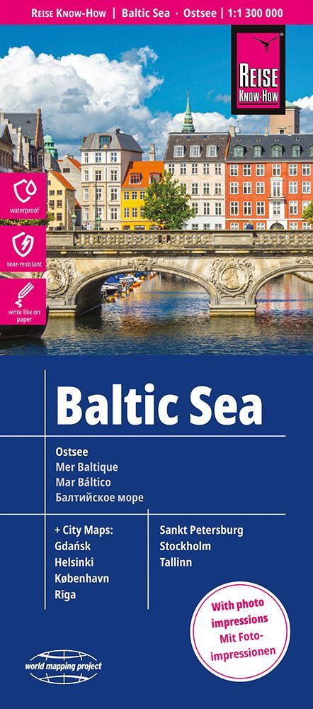 Reise Know-How Landkarte Ostsee / Baltic Sea (1:1.300.000)