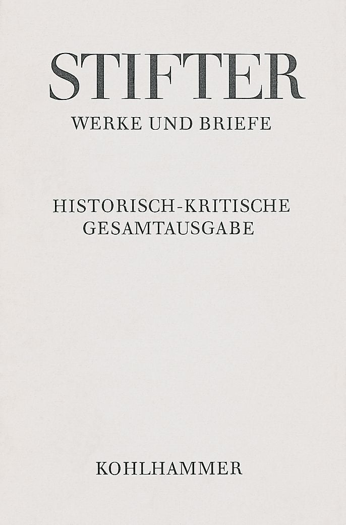 Briefe von Adalbert Stifter 1849-1853