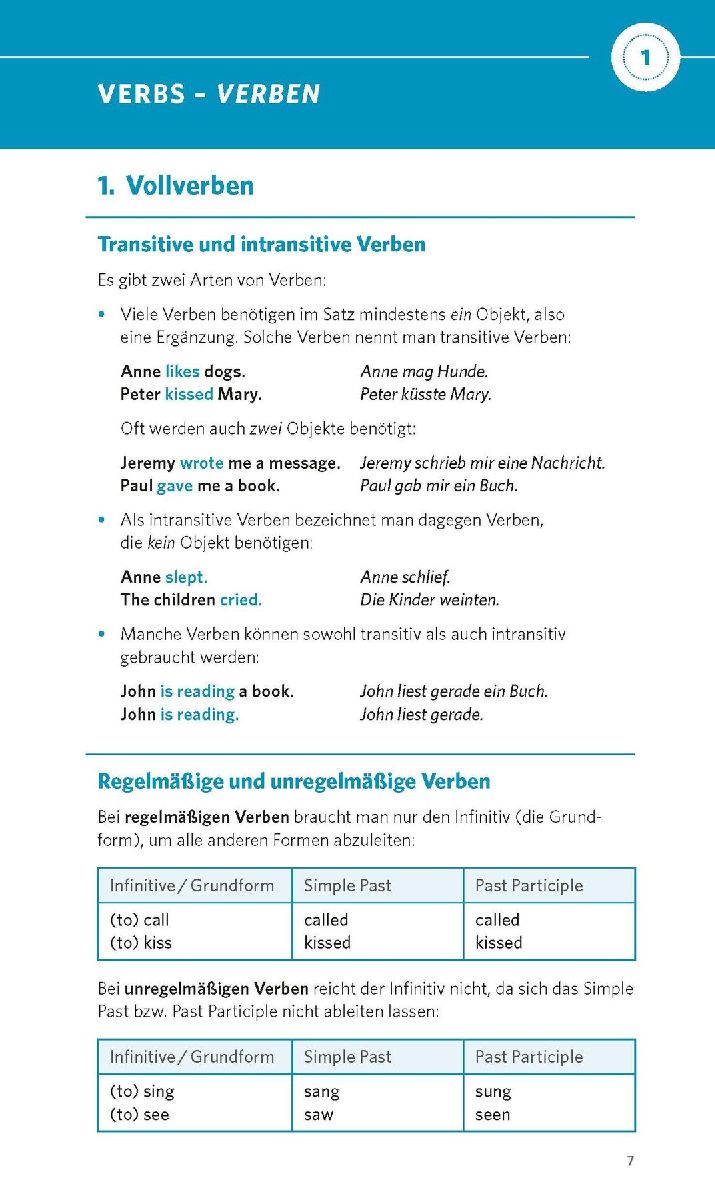 PONS Grammatik kurz & bündig Englisch (Innenansicht)