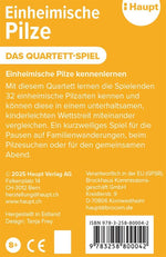 Einheimische Pilze - das Quartett-Spiel