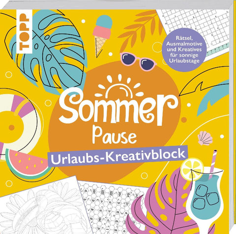 Sommer-Pause! Urlaubs-Kreativblock