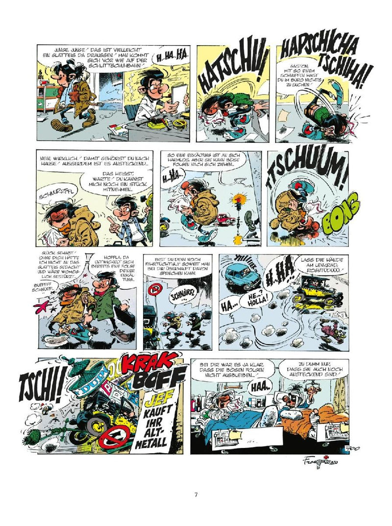 Gaston Neuedition 16: Pfeifen, Pech und Pannen (Innenansicht)