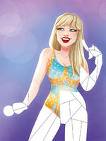 Taylor Swift in Concert. Das Mosaik-Stickerbuch.