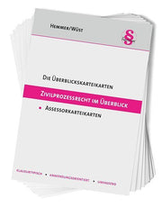 Assessor Die Überblickskarteikarten Zivilprozessrecht im Überblick