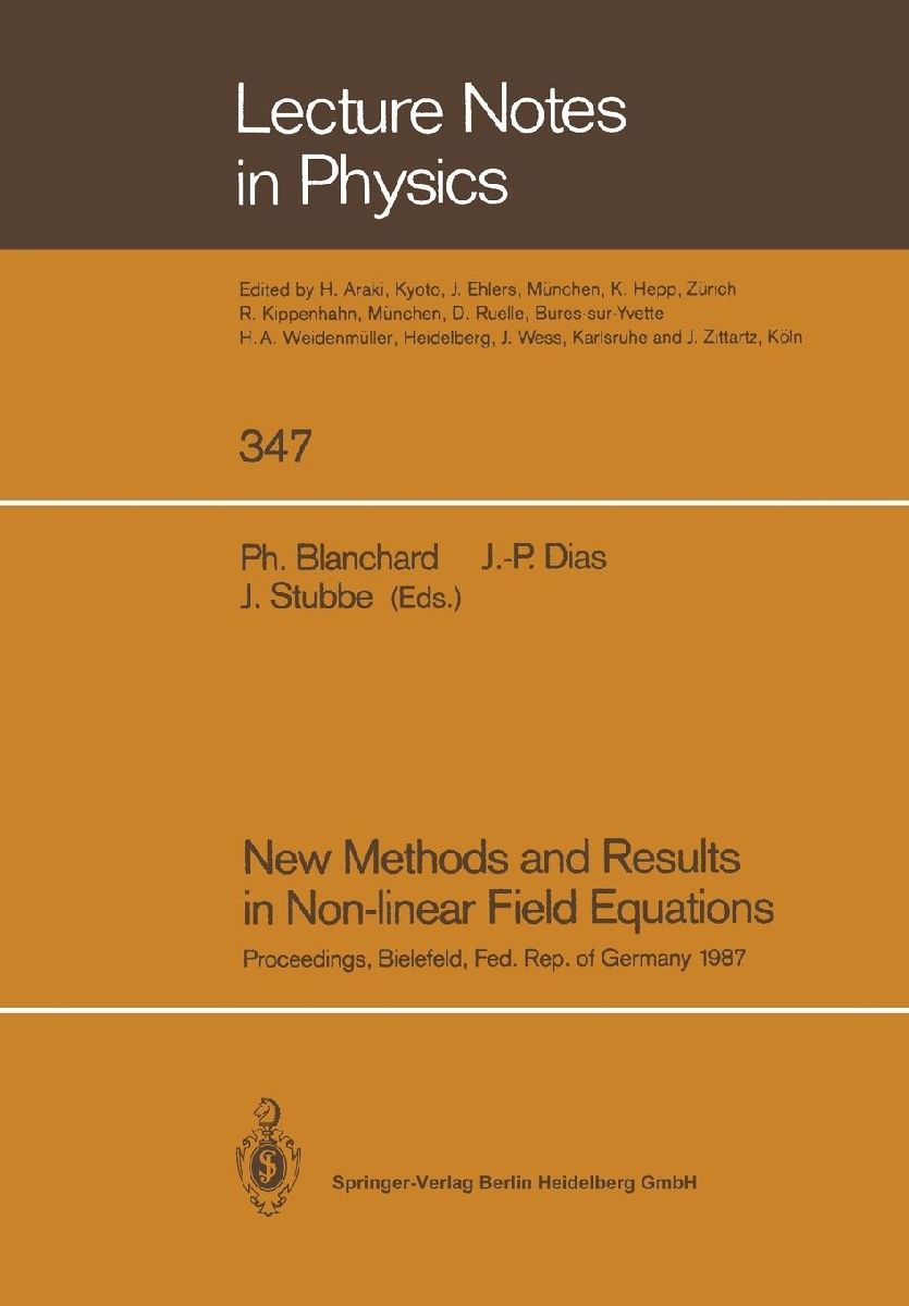 New Methods and Results in Non-linear Field Equations