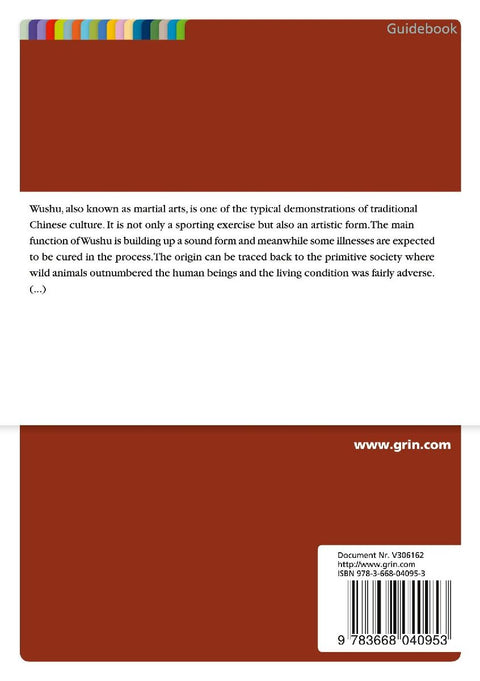 On the Translation of Wushu Terms: From the Perspective of Skopostheorie