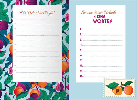 Mein Reisetagebuch - Farben des Sommers