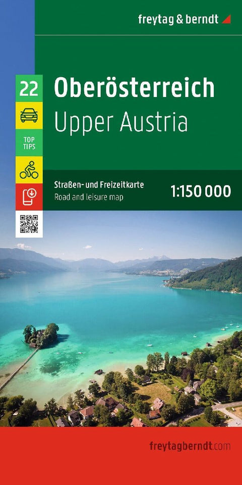 freytag & berndt Straßenkarte Oberösterreich 1:150.000