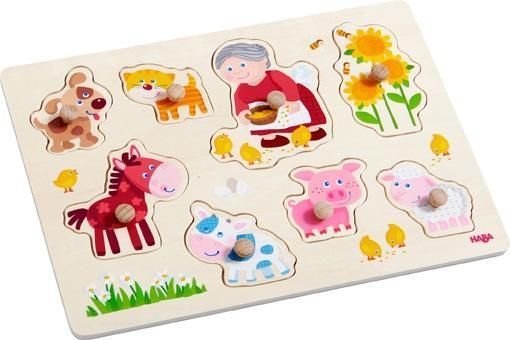 Greifpuzzle Oma Lenis Tiere