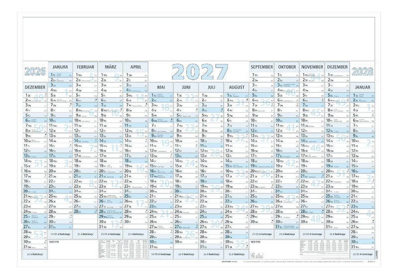 ZETTLER Plakatkalender 14 Monate 1 Stk. gerollt 2027