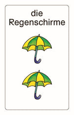 Schubicards. Pluralformen 1