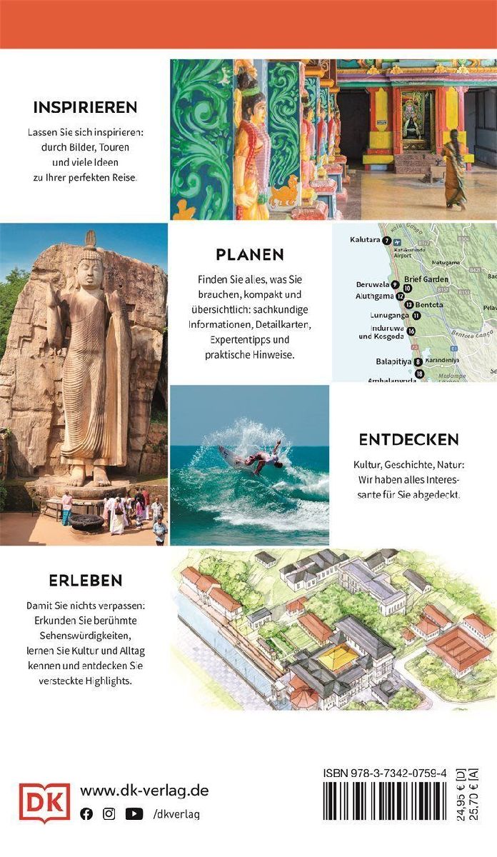 Vis-à-Vis Reiseführer Sri Lanka (Rückseite)