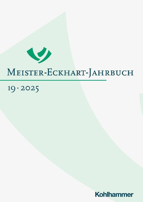 Meister-Eckhart-Jahrbuch Band 19 (2025)