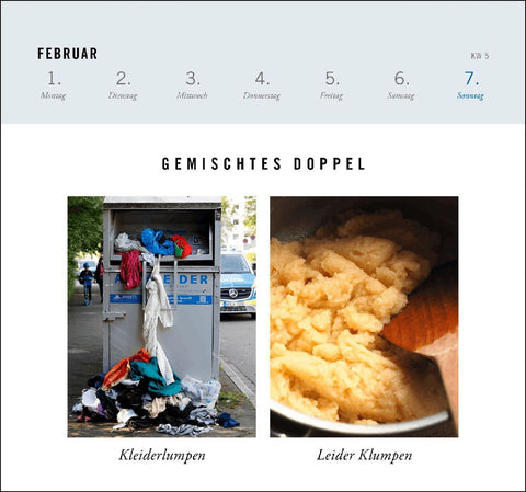 Postkartenkalender 2027: Gemischtes Doppel