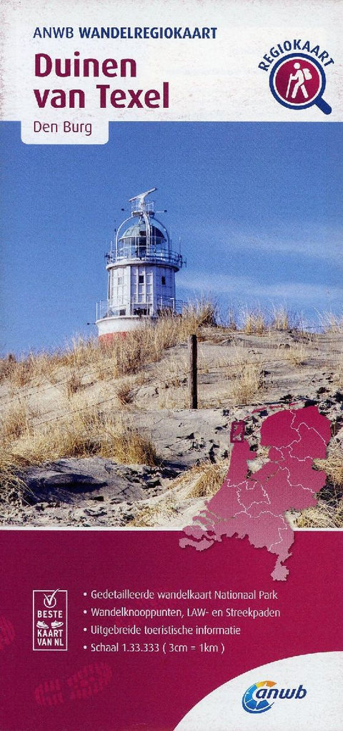 Duinen van Texel  (Den Burg) 1:33 000