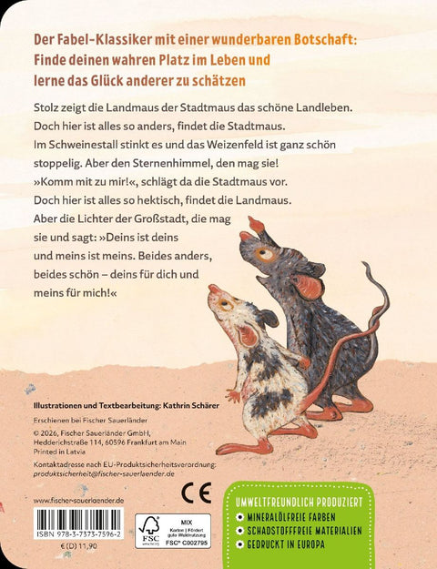 Die Stadtmaus und die Landmaus
