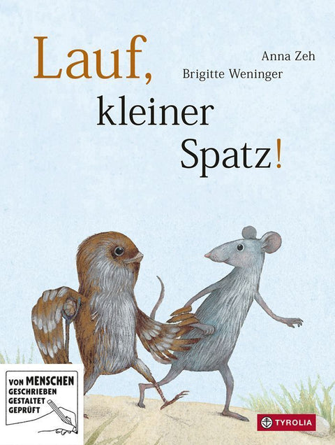 Lauf, kleiner Spatz!