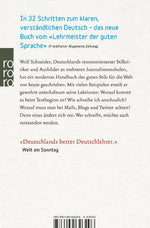 Deutsch für junge Profis (Rückseite)