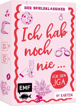 Kartenspiel: Ich hab noch nie ... - für den Junggesellinnenabschied