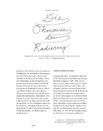Die Freiheit der Linie (Innenansicht)